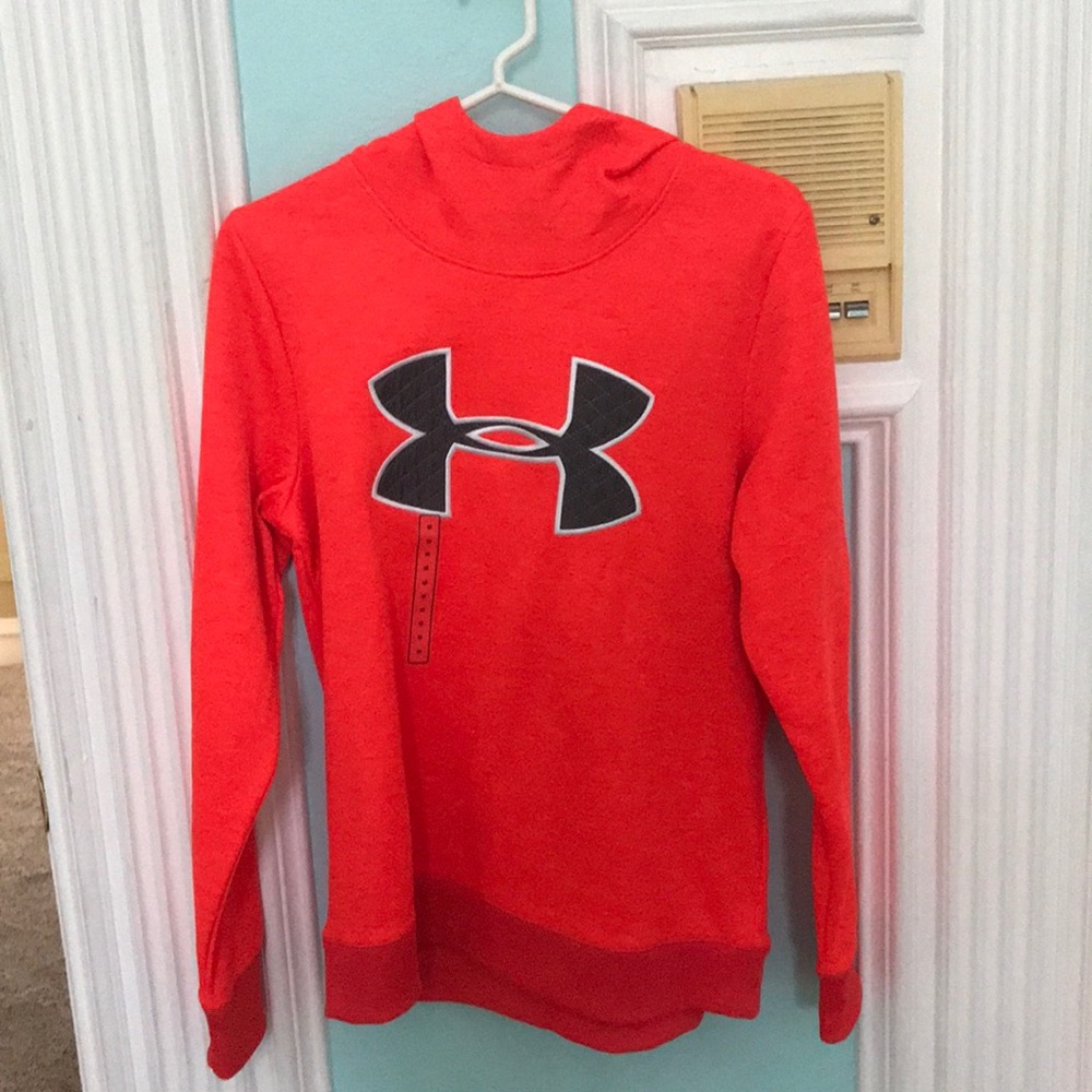 NEW W TAGS Neon under armour sweatshirt